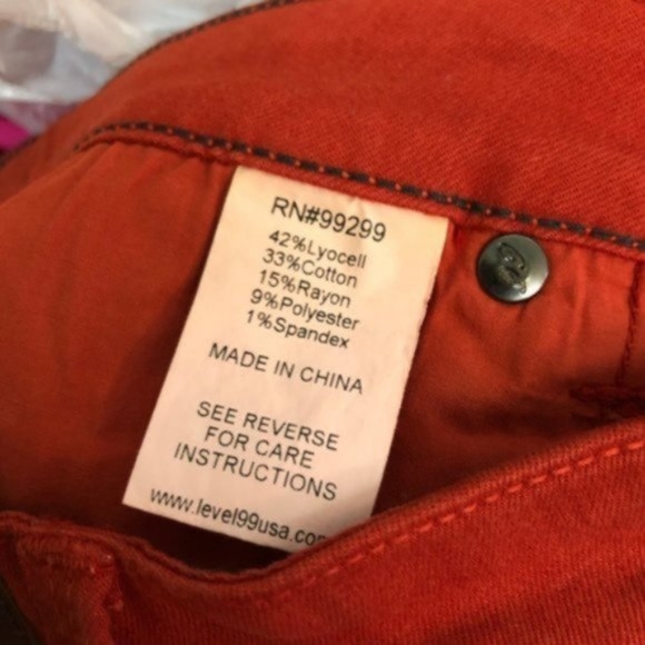 Burnt 🍊  Anthro lily skinny Jeans - Picture 6 of 7